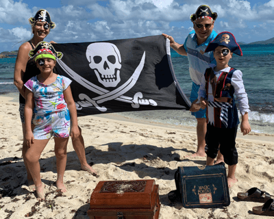 Augmented Reality Treasure Hunt in St. Thomas