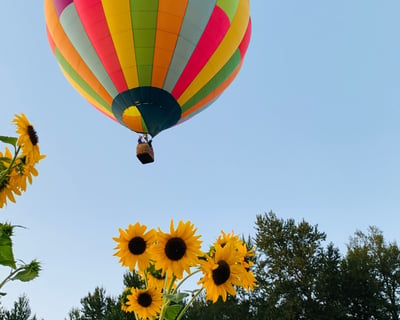 Sunset Hot Air Balloon Flight in Snohomish