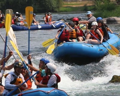 2.5-Hour Guided Santiam Whitewater Rafting