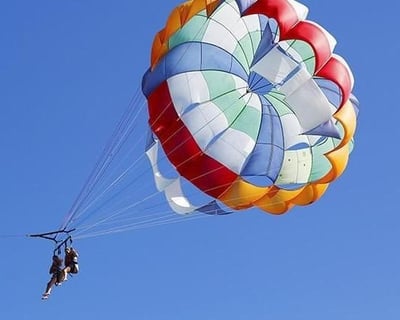 Parasailing Over Gulf Shores