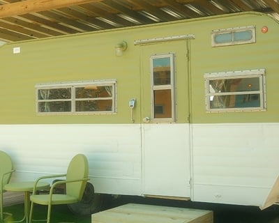 Camp-Themed Trailer Rental in Tulsa