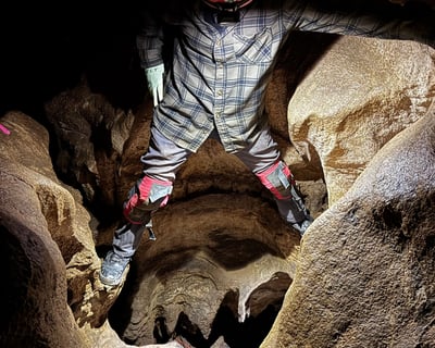 Guided Wild Cave Tour at Crystal Cave