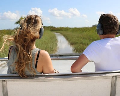 Get Close to Gators on Private 3-Hour Airboat