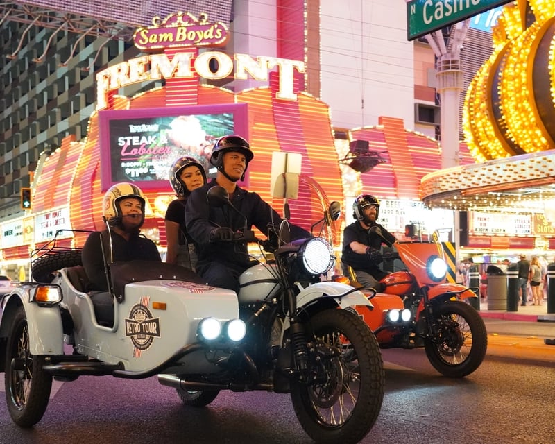 Las Vegas Night Sidecar Tour