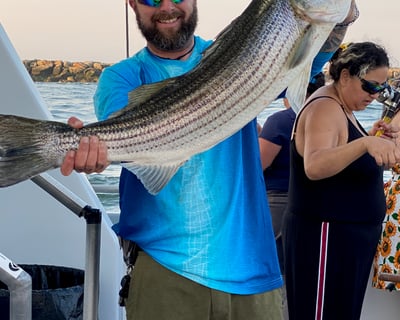 Striped Bass Fishing in Seabrook