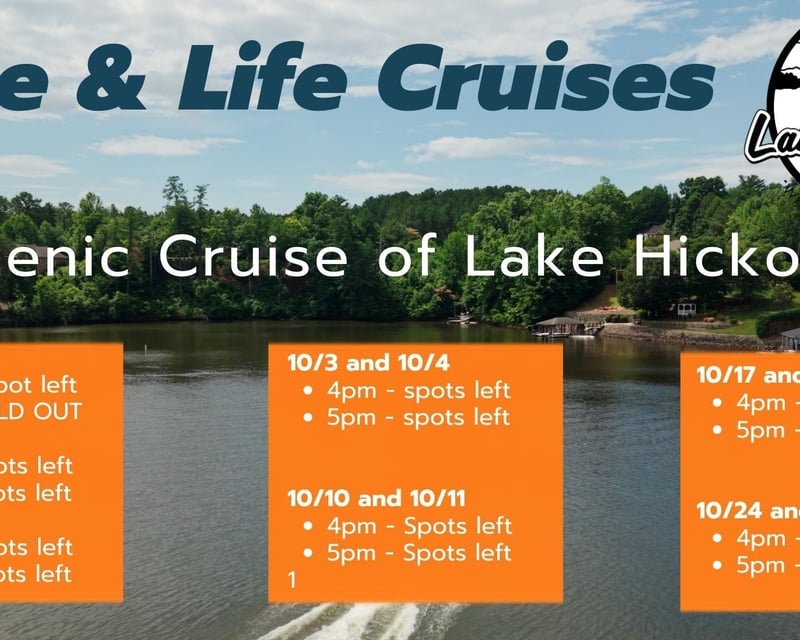 Scenic Boat Cruise on Lake Hickory