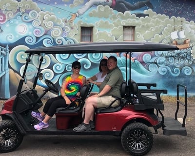 Guided History & Art Golf Cart Tour of Bisbee