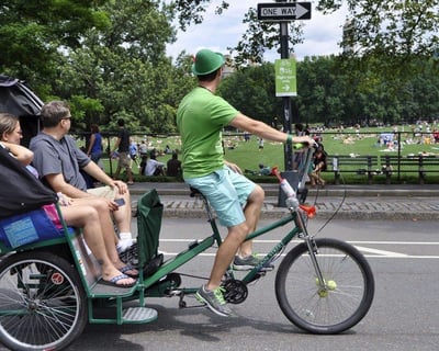 2-Hour Central Park Pedicab Guided Tour