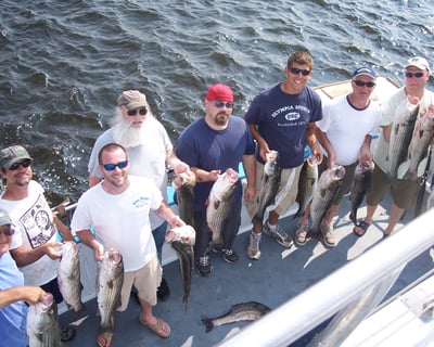 Mackerel & Bass Fishing Charter in Newburyport