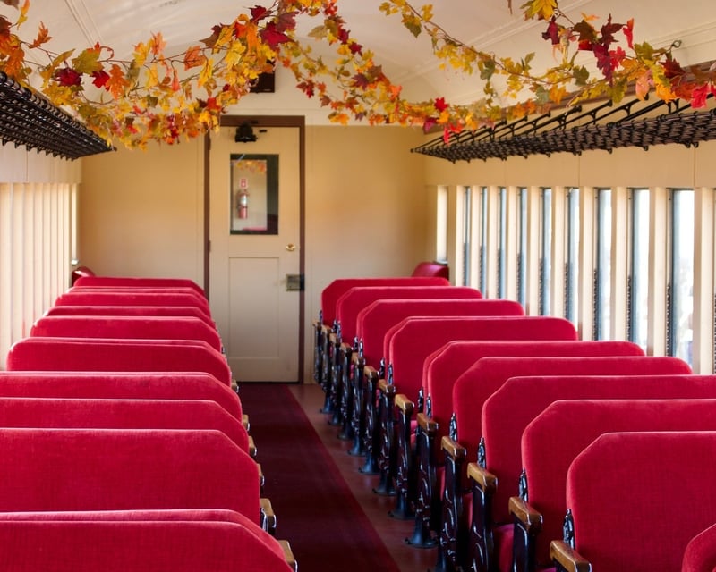 Fall Foliage Train Ride in Woodstown