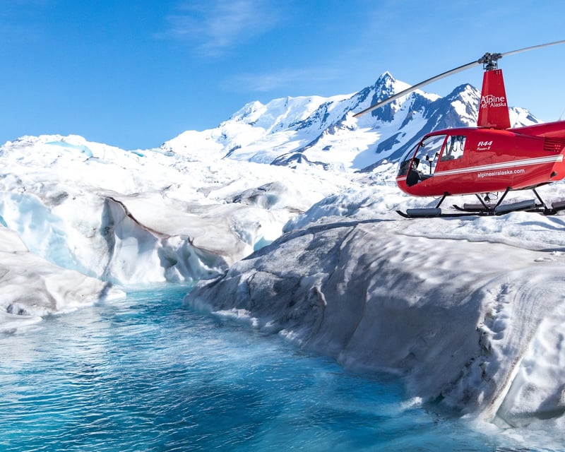 Helicopter Glacier Landing Tour from Girdwood, AK