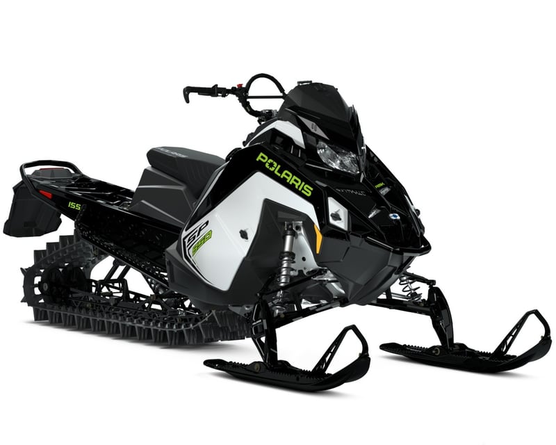 850 Off-Trail Powder Snowmobile Rental in Jackson