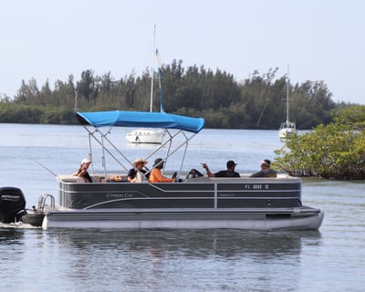 Indian River Lagoon Pontoon Boat Rental