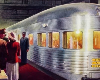 Polar Express Train Ride in Cumberland