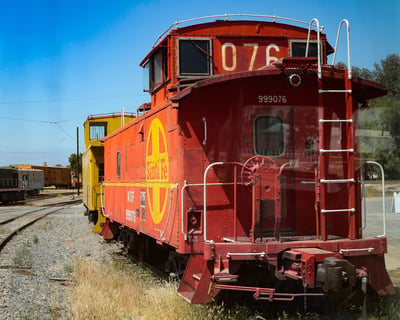 Historic Cab & Caboose Ride in Perris