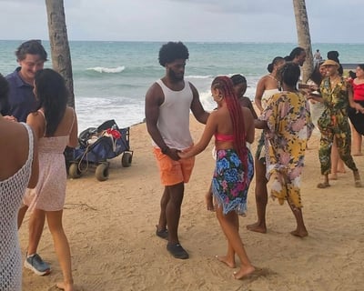 Sunset Salsa Class in San Juan