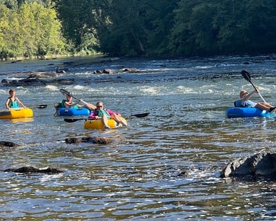 French Broad River 5-Mile Whitewater Tubing