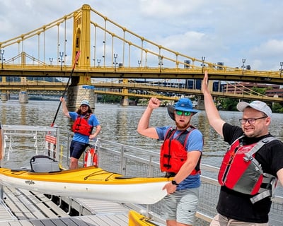 Dry Boat Launch Service in Downtown Pittsburgh
