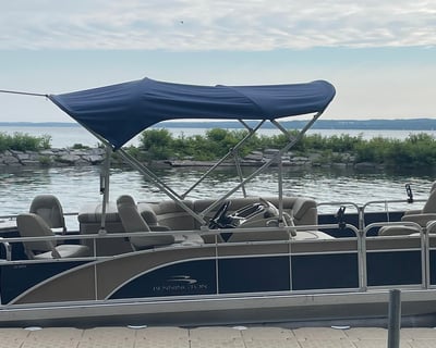 Full-Day Cayuga Lake Pontoon Rental