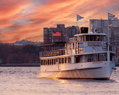 Boston Sunset Cruise on 1920s Vintage Yacht