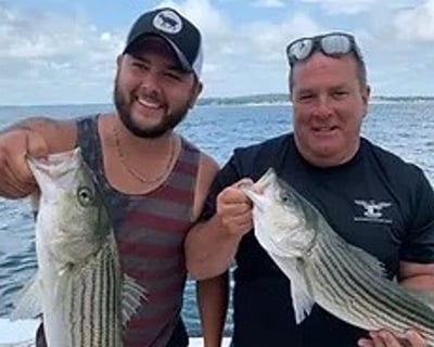 Plymouth Inshore Striper & Bluefish Fishing Charter
