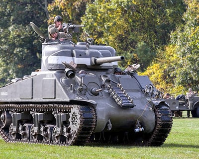 Drive an M4A3 Sherman Tank in Hudson