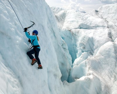 Root Glacier Ice Climbing in McCarthy