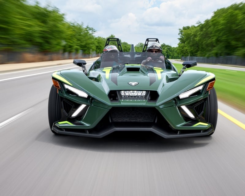 Full-Day Polaris Slingshot Rental near Washington DC