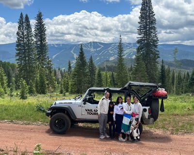 Red & White Mountain Jeep Tour in Eagle