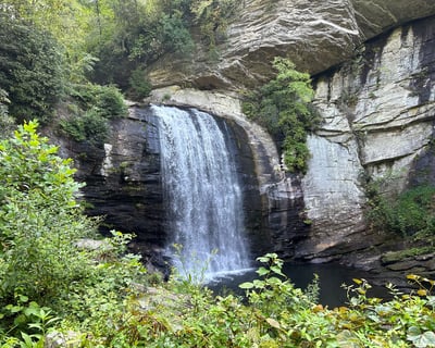 3 Waterfall Hike & Blue Ridge Parkway Drive