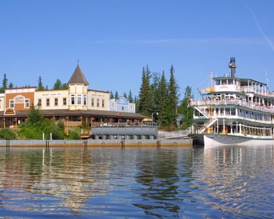 Fairbanks Riverboat Tour with Sled Dogs & Village