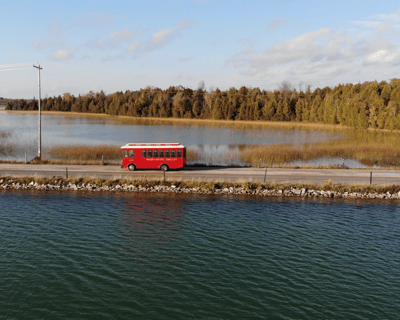 Guided Lakeside History Trolley Tour In Door County