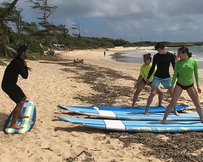 Advanced Surf Lesson in Haleiwa