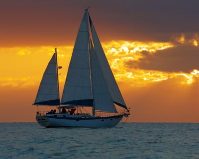Sunset Sail Charter in Treasure Island