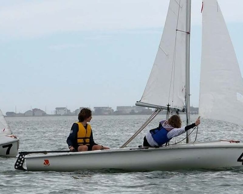 Full-Day Captained Sailing on Pamlico Sound in Buxton