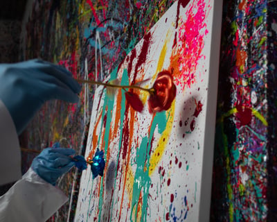 Splatter Paint Date Night Experience in Atlanta