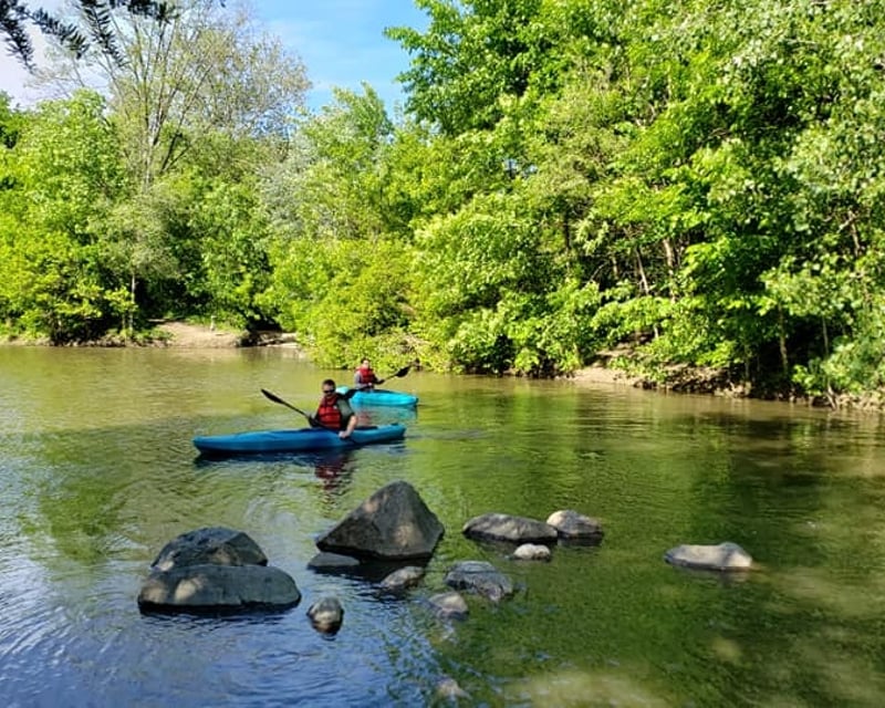 Huron River Kayak & Canoe Shuttle Trip in Huron Township