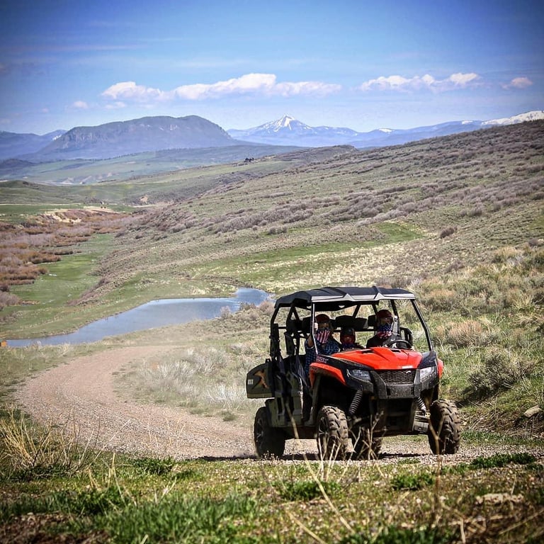 2-Hour Polaris Ranger Tour Through Bison Ranch