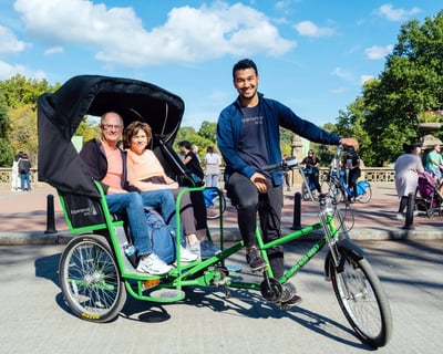 Central Park Pedicab Tour with Photo Stops