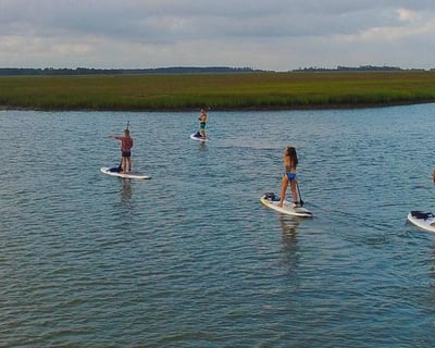 2-Hour Morning SUP Dolphin Safari in Folly Beach