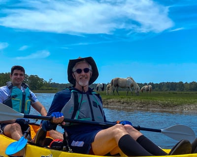 Afternoon Wild Pony Kayak Tour in Assateague