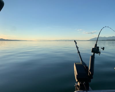 Sunset Fishing Charter on Flathead Lake