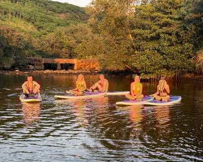 Self-Guided SUP & Kayak on Haleiwa Bay