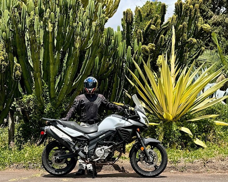 Suzuki V-Strom Dual Sport Motorcycle Rental in Maui