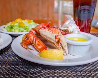 World Famous George Inlet Lodge Crab Feast
