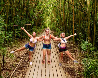 Waimoku Falls at Pipiwai Trail Hiking Adventure
