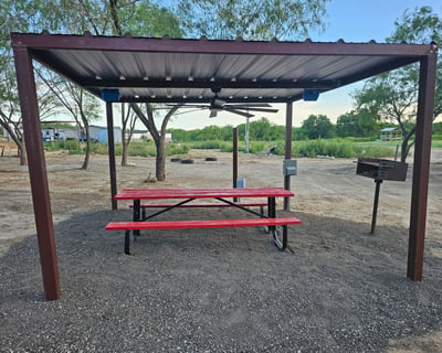 Reserve a 12x12 Picnic Canopy Rental With Electric
