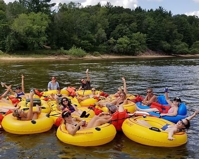 Wisconsin Dells River Tubing