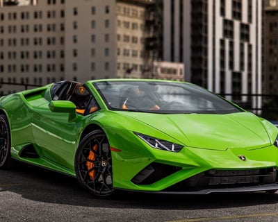 Lamborghini Huracán Spyder Rental in Miami