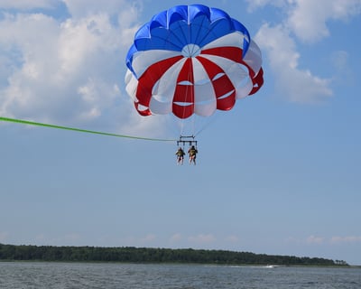 Parasail Ride in Ocean City